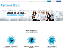 Tablet Screenshot of hrprovider.com